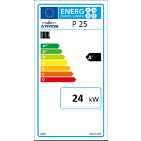 ATMOS Pelletkessel P25 24 kW mit Förderschnecke