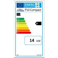 ATMOS Pelletkessel P14 Compact mit ACD04, automatischer Entaschung und Pumpenkomplettset