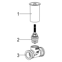 sanibel 1001-Unterputzventilkörper A17 DN 20 (3/4")