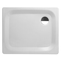 Stahl-Brausewanne Sanibel 1001 superflach, 900x750x25mm...