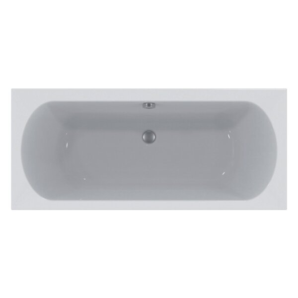 Acryl-Badewanne sanibel 1001 Duo A14 1700x750x450mm weiß