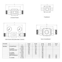 SYR-Universalflansch 1"