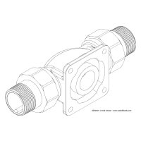 SYR-Universalflansch 1"