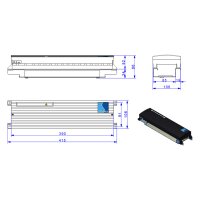 comfort-Klemmleiste strawalogiX mit Montageblech RT8-STA14 230V