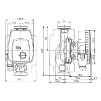 comfort-Heizungs-Umwälzpumpe A20 CPE 02. 25 1-6 BL...