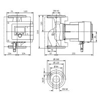 Wilo-Nassläufer-Premium-Smart-Pumpen Stratos MAXO 40/0,5-4 PN6/10,DN40,115W