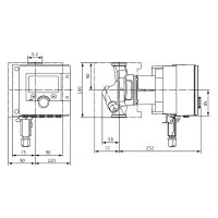 Wilo-Nassläufer-Premium-Smart-Pumpen Stratos MAXO 30/0,5-8 PN10,G2,133W