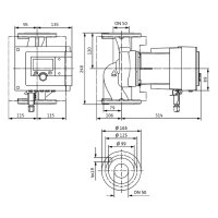 Wilo-Nassläufer-Premium-Smart-Pumpen Stratos MAXO 50/0,5-8 PN6/10,DN50,349W