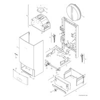 Junkers-Gas-Wandkessel Heizwert Cerastar ZWR 18-7 KE 23 Erdgas H 17,8kW K-Schorn.