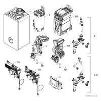 BOSCH Gas-Brennwertgerät, wandhängend Condens GC7800iW 20/24 C 23, Kombi