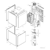 BOSCH Gas-Brennwertgerät, Kompaktmodul Condens GC 9000i WM 20/100 SB 23