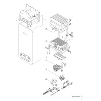 BOSCH Gas-Durchlaufwarmwasserbereiter Therm 4300 T4304 14 R 23, 710x425x235