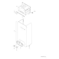 BOSCH Gas-Durchlaufwarmwasserbereiter Therm 4300 T4304 14 R 23, 710x425x235