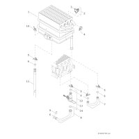 BOSCH Gas-Durchlaufwarmwasserbereiter Therm 4300 T4304 14 R 23, 710x425x235