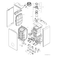 BOSCH Gas-Brennwertgerät, wandhängend Condens GC9800iW 30 P 23, weiß