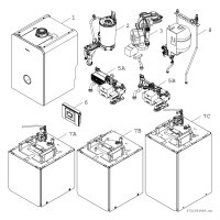 BOSCH Gas-Brennwertgerät, Kompaktmodul Condens GC5300i WM 17/100S 23