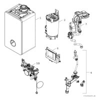 BOSCH Gas-Brennwertgerät, wandhängend GC5800iW 24 P 23, mit Touch-Bedienfeld