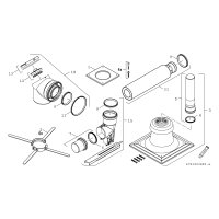 BOSCH Abgaszubehör FC-Set80-C93x (oben) Grundbausatz C93x, d:80/125mm