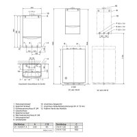 Vaillant-Gas-Wandheizgerät atmoTEC excl. exclusive...