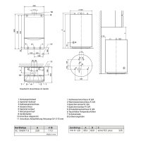 Vaillant-atmoTEC plus VCC 120 E Gas AP VC 194/4-5A, VIHR120/6B, VRT350, Zubehör