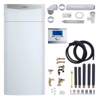 Vaillant-Paket 1.401/5 ecoCOMPACT VSC206 VRC 700/6, Konsole, Luft/Abgas Starr