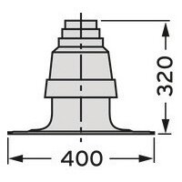 Vaillant-Schachtabdeckung DN 80