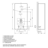 Vaillant-Elektro-Durchlauferhitzer elect VED E 21/8 (21kW gesteuert)