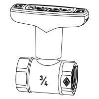 Heimeier-Kugelhahn Globo H 1" Nr. 0600-04.000