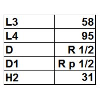 comfort-Thermostat-Ventilunterteil Bau- reihe AV 9 DN 15 (1/2") Durchgangsform