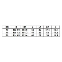 comfort-HK-Rücklaufverschraubung Combi 2 DN 15 (1/2") Eckform