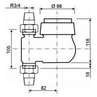 comfort-Hauswasserzähler MNK Q3 4,0 DN 20...