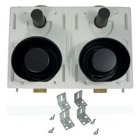 comfort-Montageblock MB-KOAX 2" Duo DN 20...