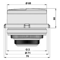 comfort-AT-Kapsel für Ista KOAX 2" Q3 2,5 kalt (15056) Smart M