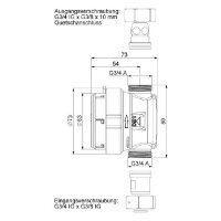 comfort-Eckventilzähler EV-TK Q3 2,5 kalt smart M...