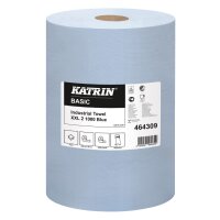 K-Rolle blau 2-lagig 38x36cm 1000 Blatt