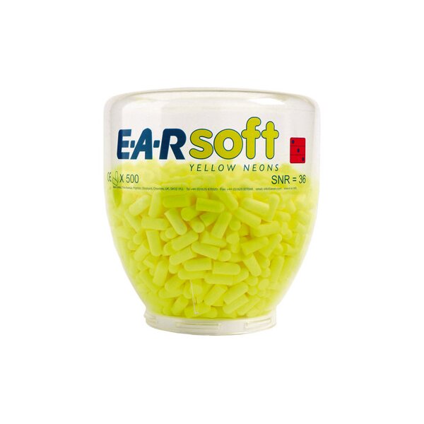 Gehörschutzstöpsel "EAR SOFT Neon" Box a 250 Paar