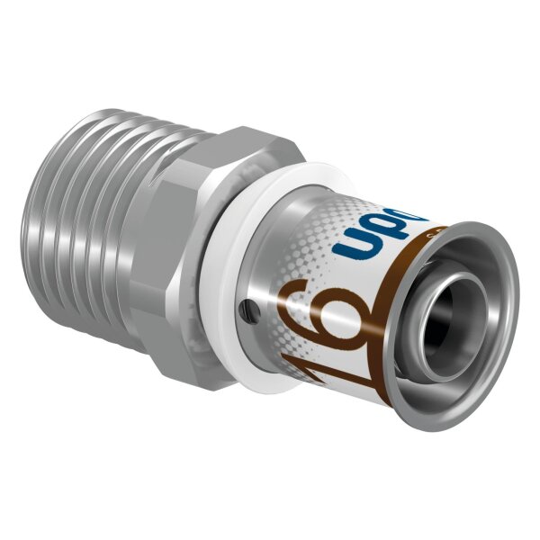 Uponor Übergangsnippel S-Press PLUS 16-R1/2"MT