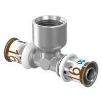 Uponor T-Stück m. Innengew. S-Press PLUS 16-Rp1/2"FT-16