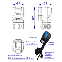 comfort-Stellantrieb EGO-M30 230V m EGO- Verschluss M 30x1,5mm Nr. 2110210002CBS