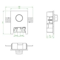 OVENTROP-Unibox T-RTL Raum- und Rück- lauftemperaturregelung, Thermostat, weiß