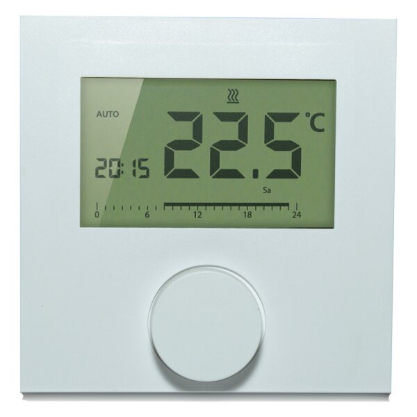 Zewotherm Uhrenthermostat LCD 230 V Heizen / Kühlen, Aufputz, VPE 1 Stück