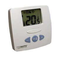 Watts-elektronischer Funk-Thermostat mit Digitalanzeige 868MHz WFHT-RF LCD