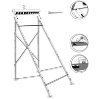 FLACHDACHAUFSTÄNDERUNG FÜR 1X RÖHRENKOLLEKTOR HHG RK1-30