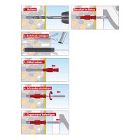 Tox Waschtisch-Befestigungssatz WB-B TRI M10x140