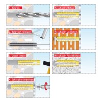 Tox Metall-Krallendübel MKD 8x60