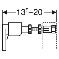 Geberit-Duofix Bausatz für Vorwandmont. **** neue Ausführung ****