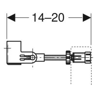 Geberit-DuofixBausatz für Vormontage Ecklösung