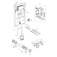 Geberit-Duofix Wand-WC Eckelement