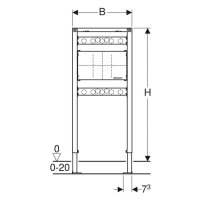 Geberit-Duofix für Unterputz-Bade-und Brausebatterien