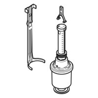 Geberit Uni-Heberglocke verstellbar 21-37cm m.Niederhalter